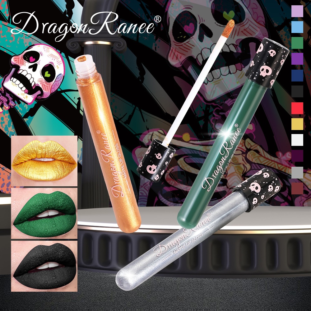 Creative Matte Lip Glaze 12 Sh - đánh giá và giá Beauty Vampire Makeup
