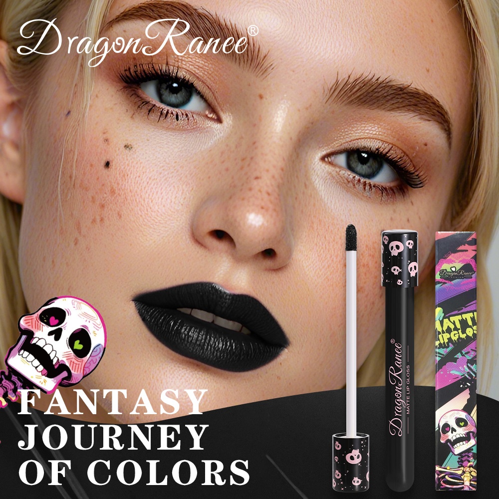 Creative Matte Lip Glaze 12 Sh - đánh giá và giá Beauty Vampire Makeup