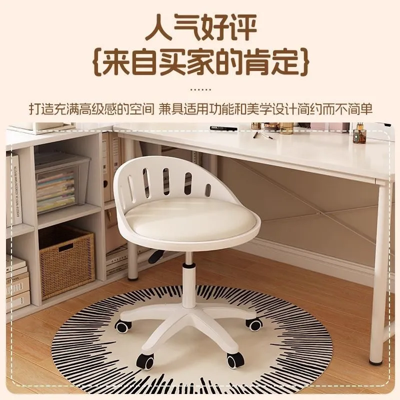 Cream Velvet Swivel Makeup Cha - đánh giá và giá Beauty Makeup Bar