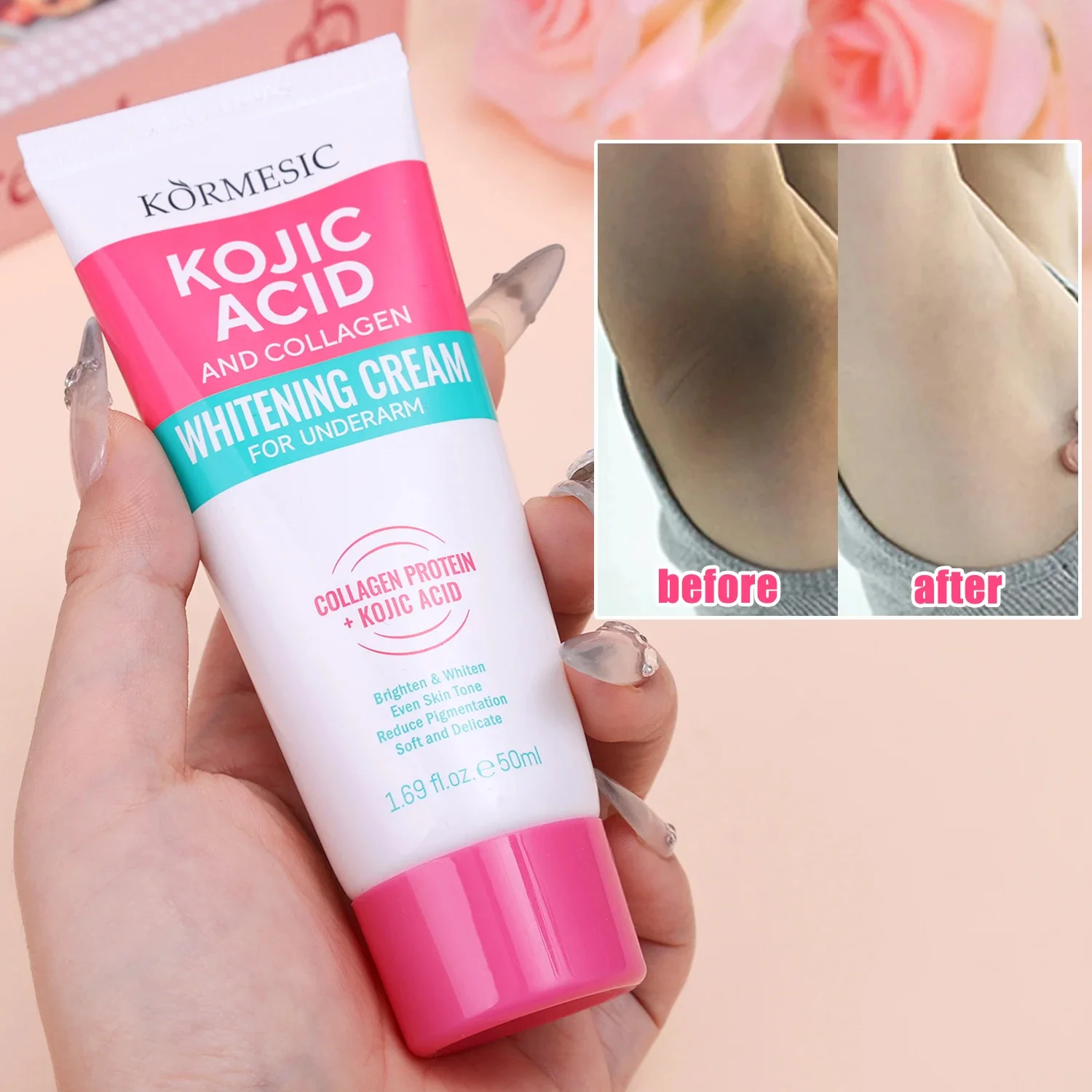 Collagen Underarm Whitening Cr - đánh giá và giá Anti-Aging Face Cream