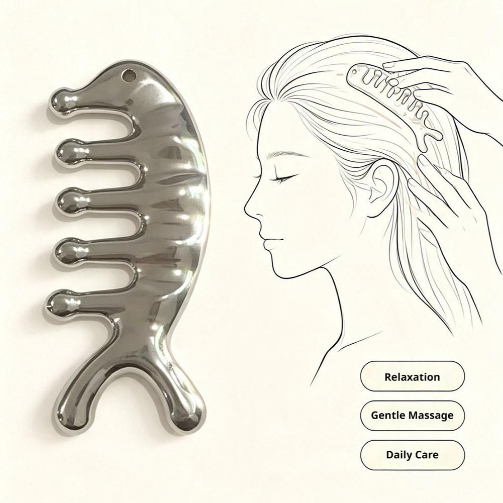 Multifunctional Massager Comb  - đánh giá và giá Hair Scalp Massager