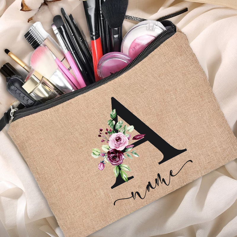 Linen Trang Điểm Túi Tùy Chỉnh - đánh giá và giá Beauty Makeup Names