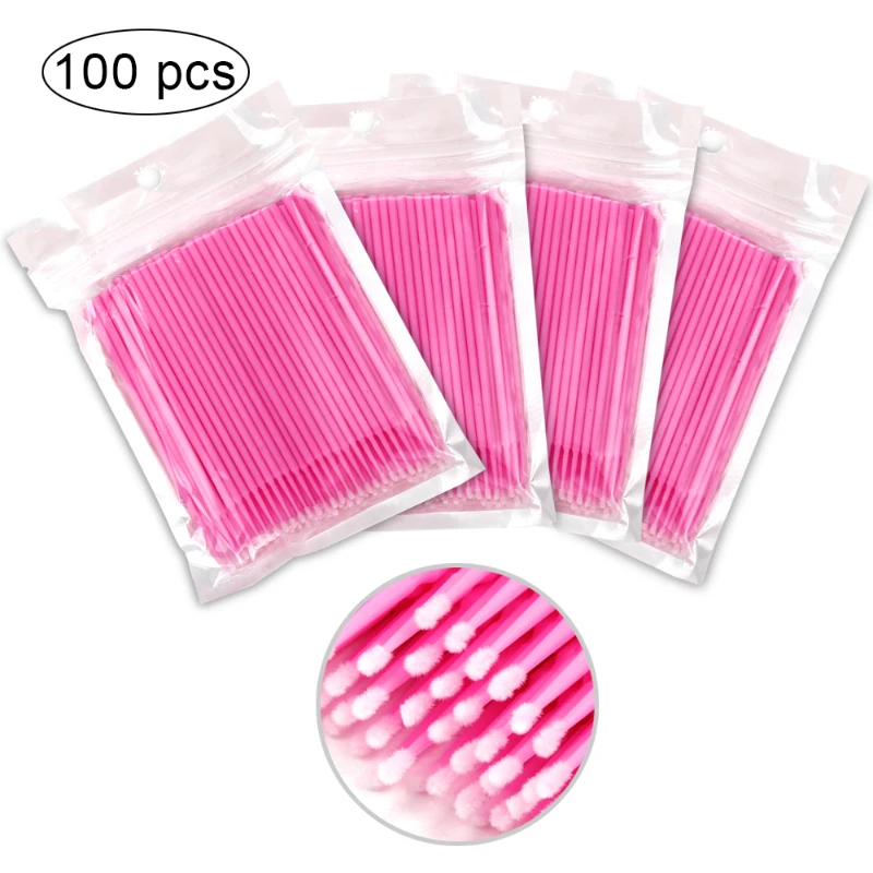 100Pcs/bag Disposable Eyelash  - đánh giá và giá Beauty Makeup Tips
