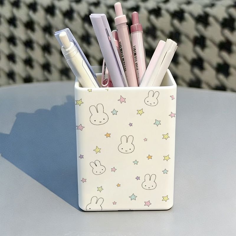 New Miffy Rabbit desktop pen h - đánh giá và giá Makeup Brush Set