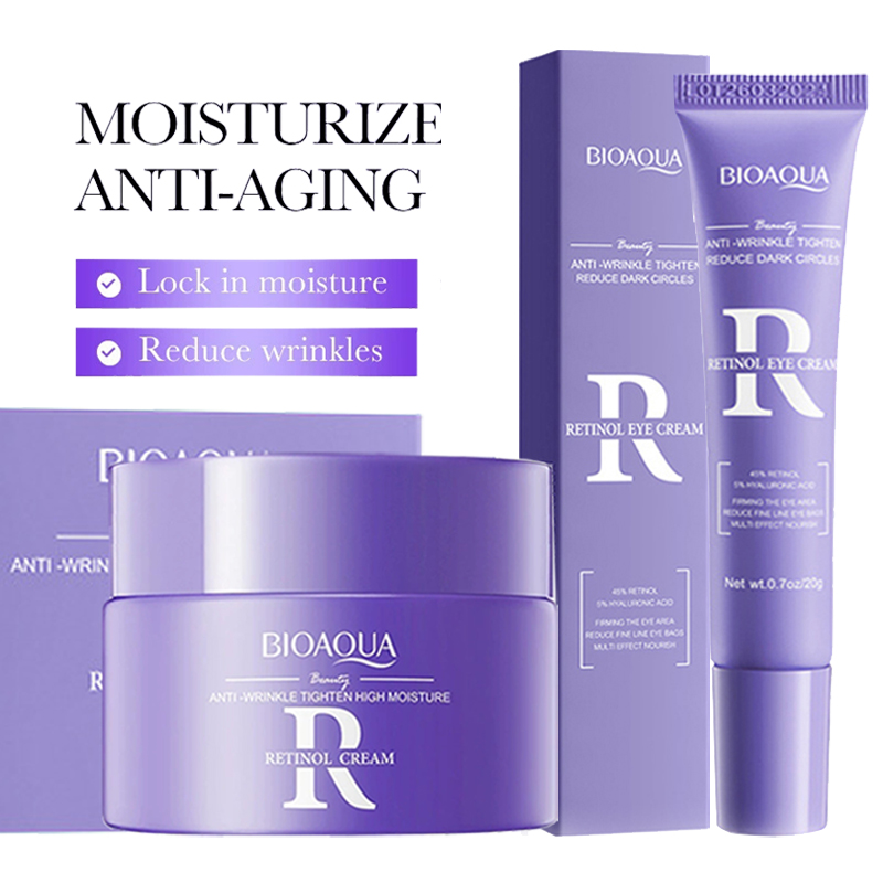 BIOAQUA Retinol Skin Care Sets - đánh giá và giá Anti-Aging Face Cream