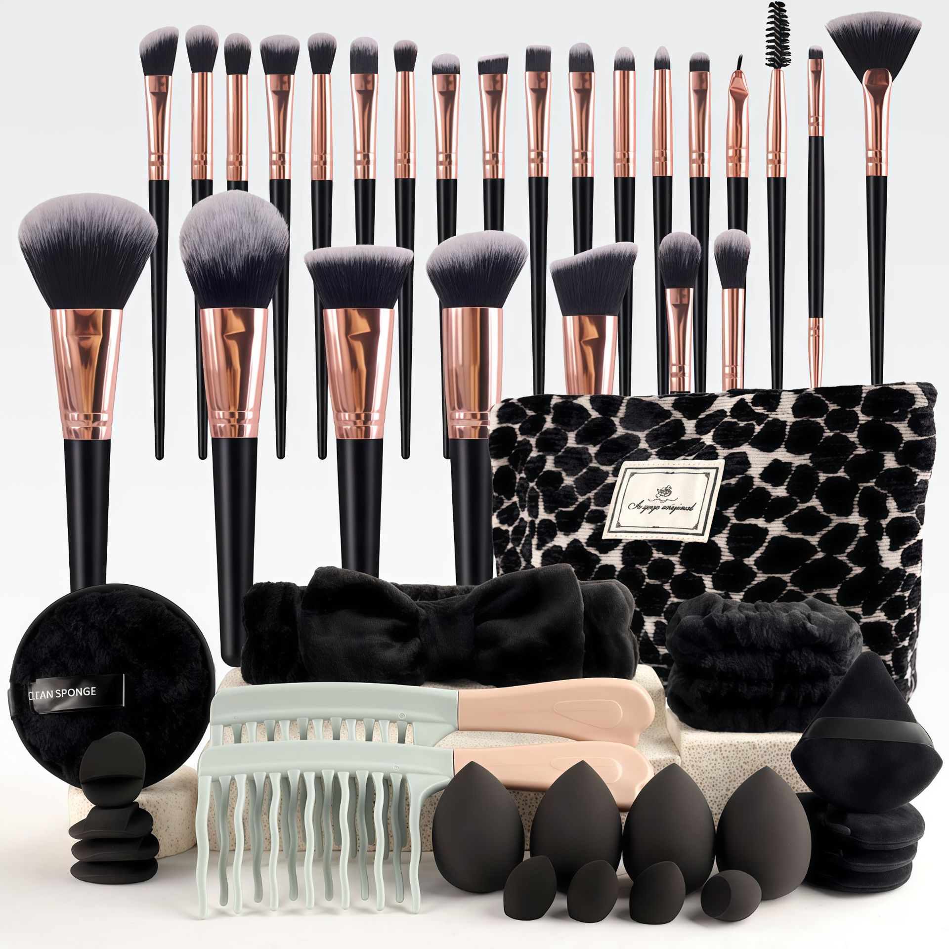 Makeup Brush Set Chic Fragranc - đánh giá và giá Makeup Brush Set