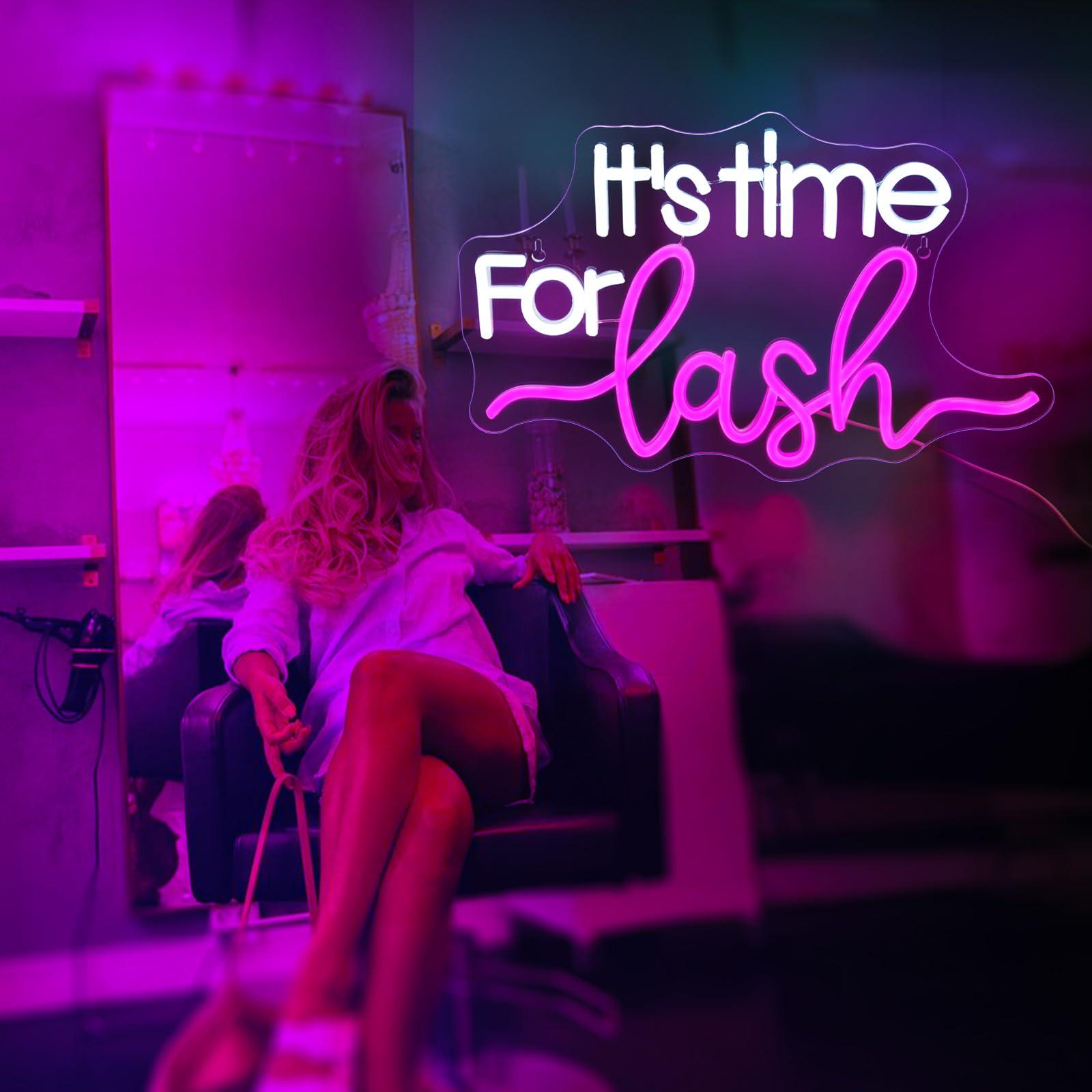 It's Time For Lash Neon Sign L - đánh giá và giá Beauty Makeup Bar