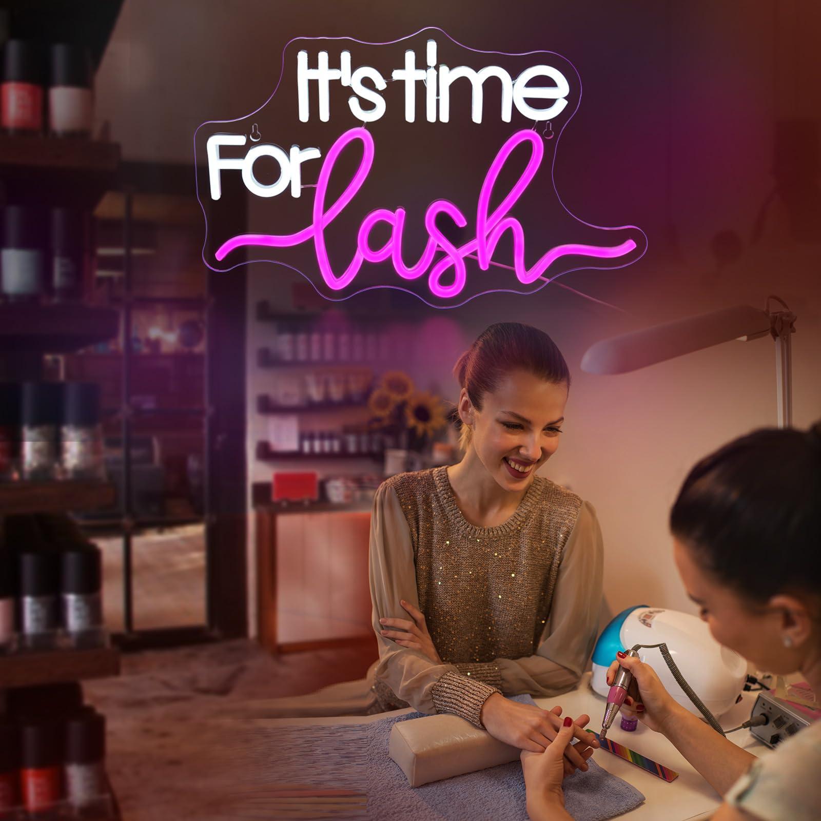 It's Time For Lash Neon Sign L - đánh giá và giá Beauty Makeup Bar