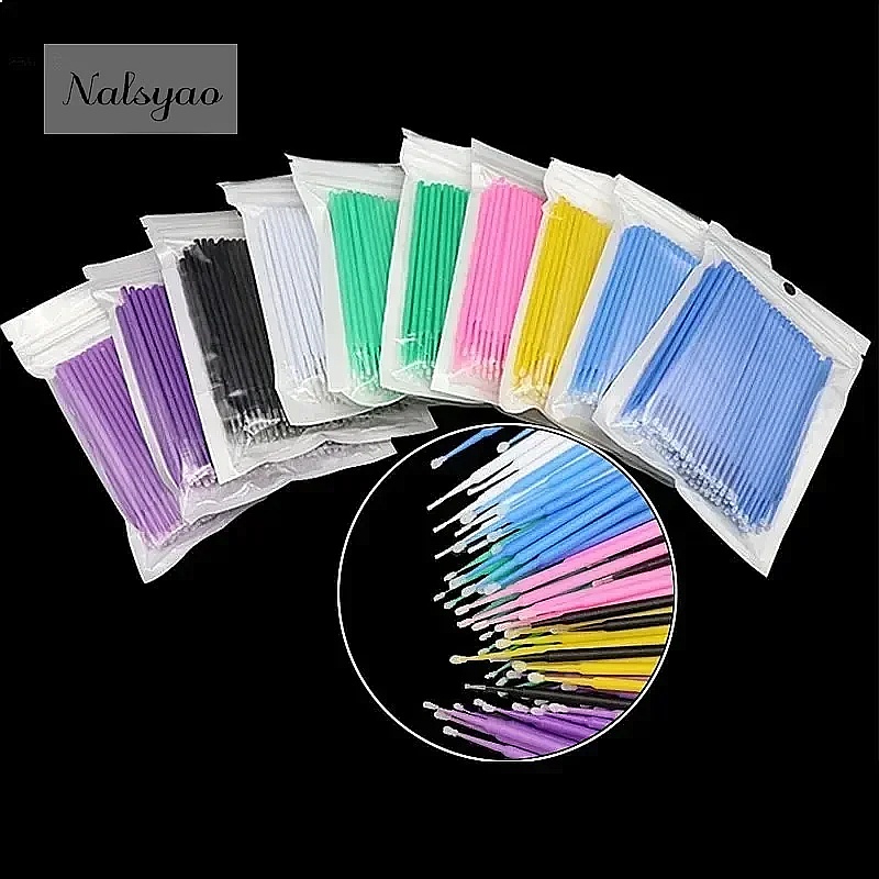 100Pcs Micro Cotton Swab Eyela - đánh giá và giá Beauty Makeup Remover