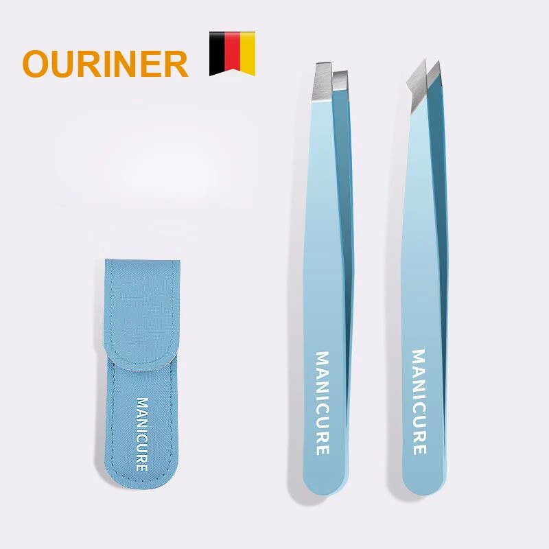 Eyebrow Tweezer Colorful Hair  - đánh giá và giá Beauty Makeup Remover