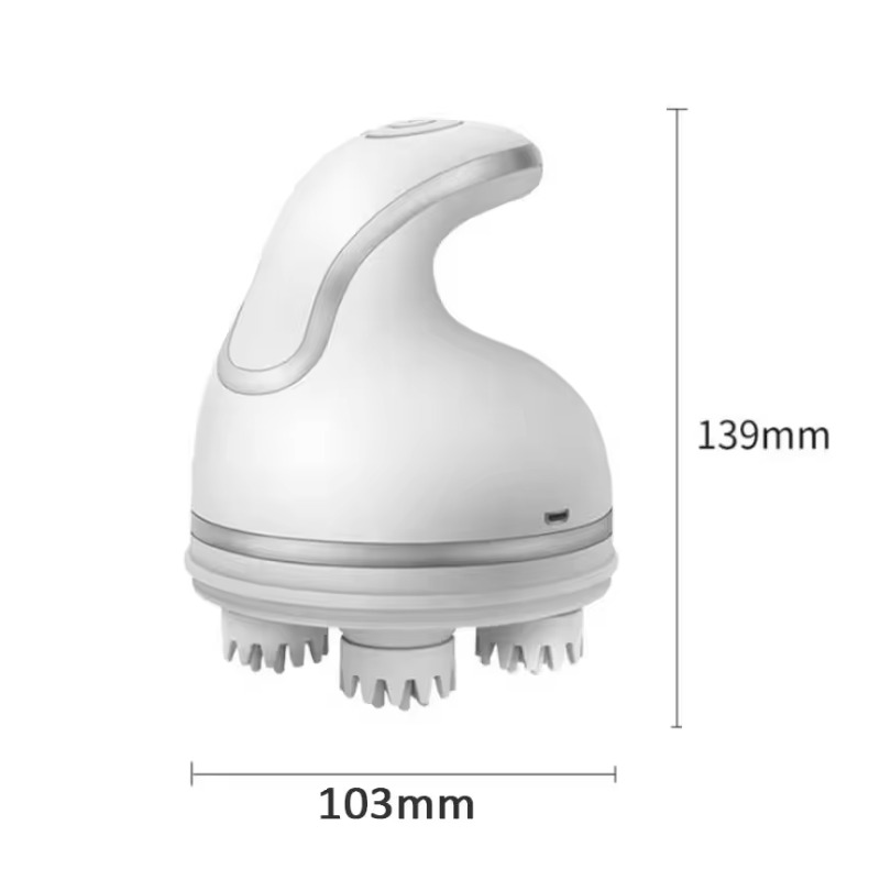 Cat Smart Automatic Silicone R - đánh giá và giá Hair Scalp Massager