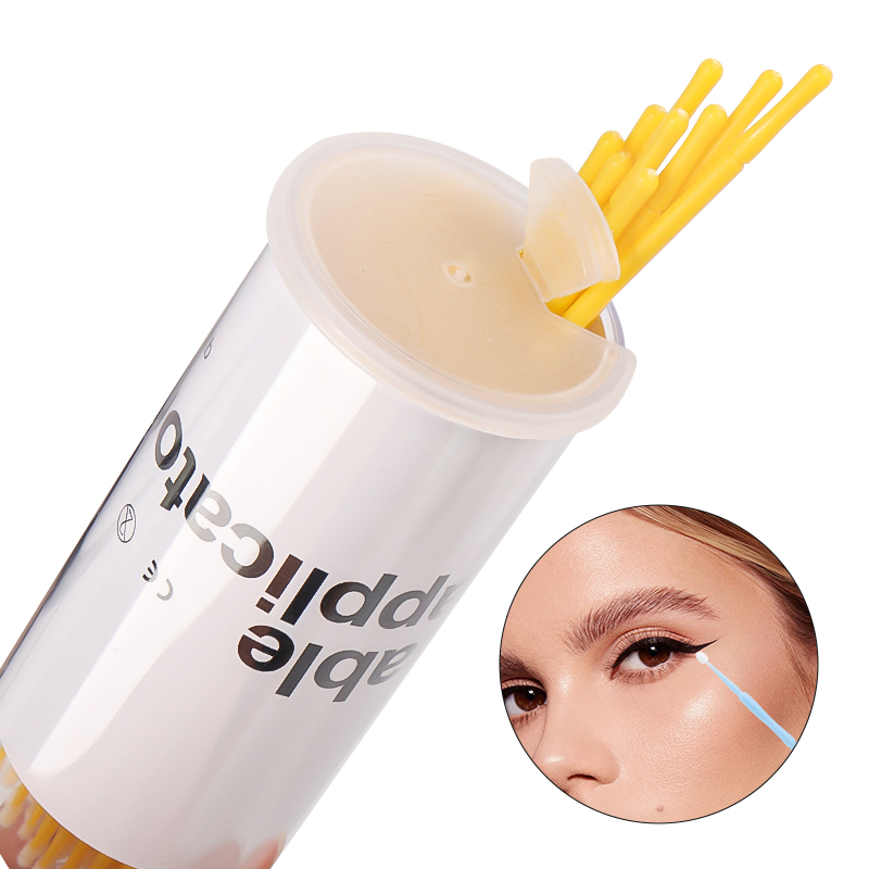 100pcs Disposable Eyelash Brus - đánh giá và giá Makeup Brush Set