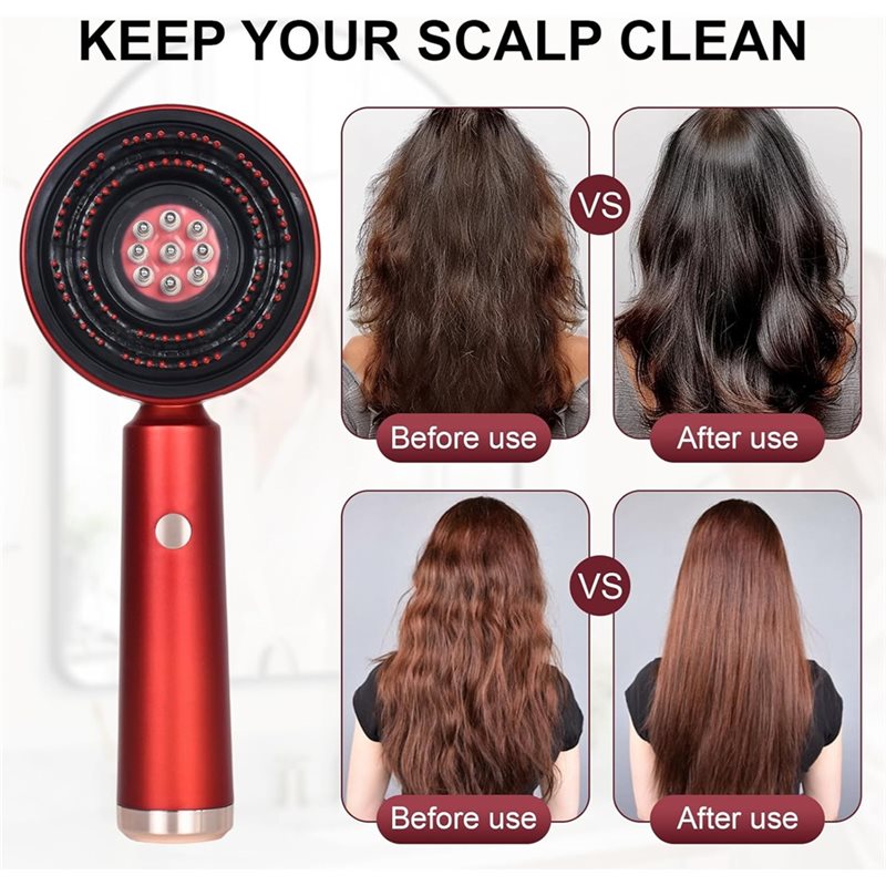 A69T Scalp Massaging Brush, 3- - đánh giá và giá Hair Scalp Massager
