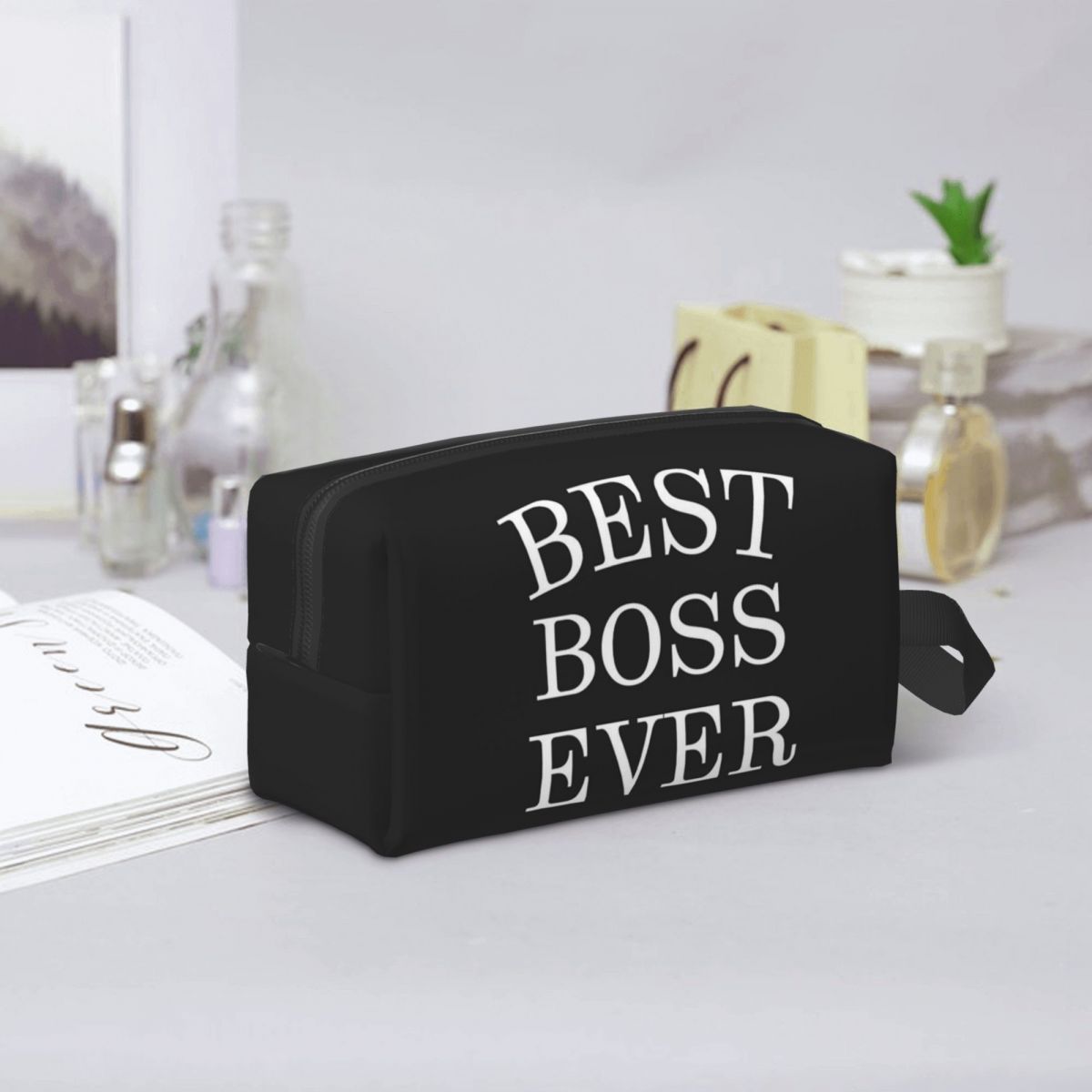 Lady Best Boss Ever Makeup Bag - đánh giá và giá Beauty Forever Makeup