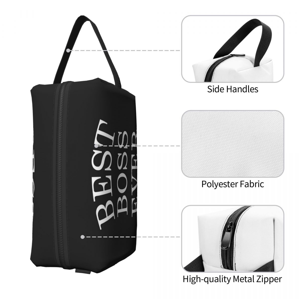 Lady Best Boss Ever Makeup Bag - đánh giá và giá Beauty Forever Makeup