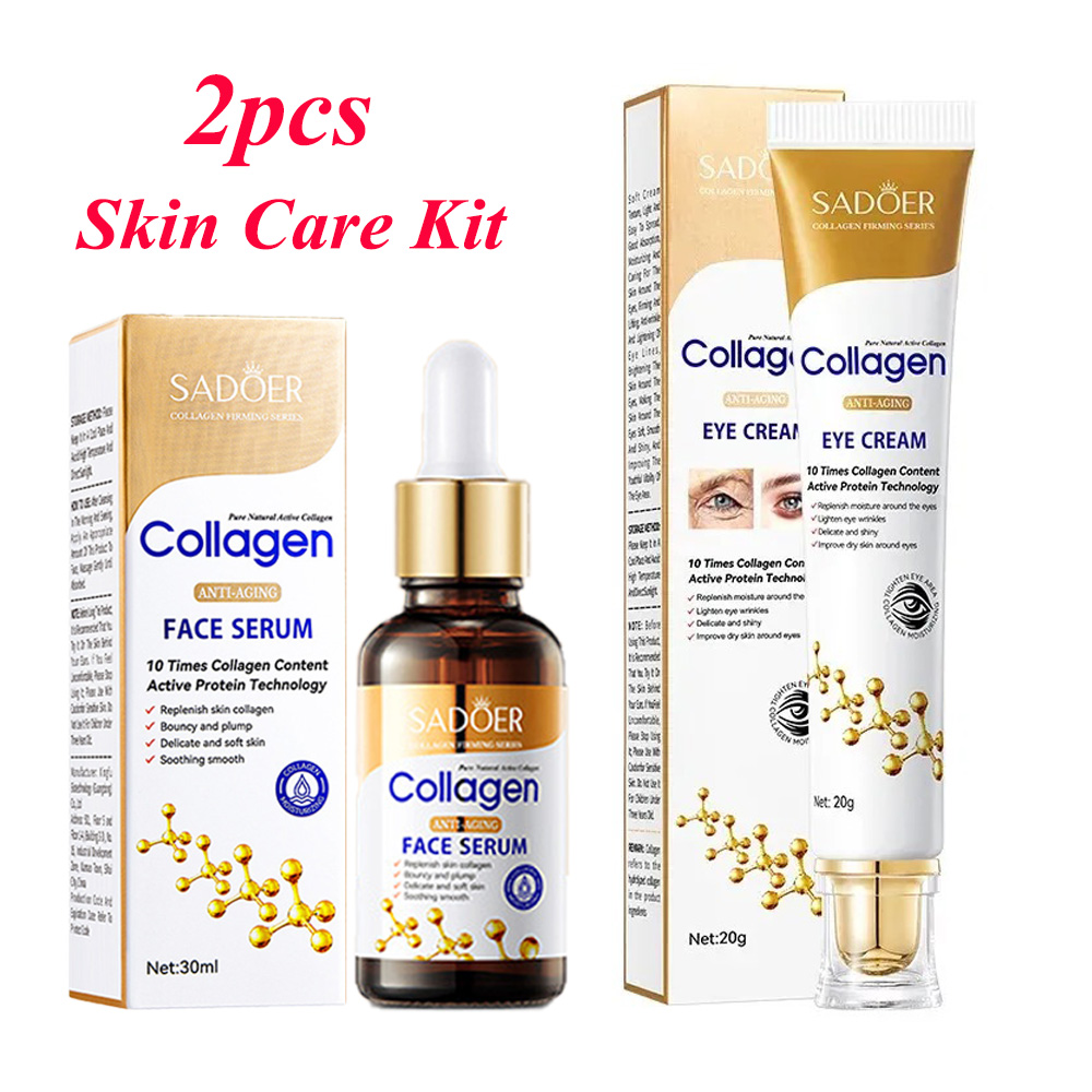 SADOER Collagen Skin Care Sets - đánh giá và giá Anti-Aging Face Cream