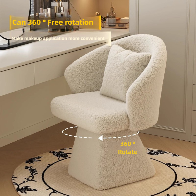 Dressing Table Chair, Rotatabl - đánh giá và giá Beauty Home Makeup