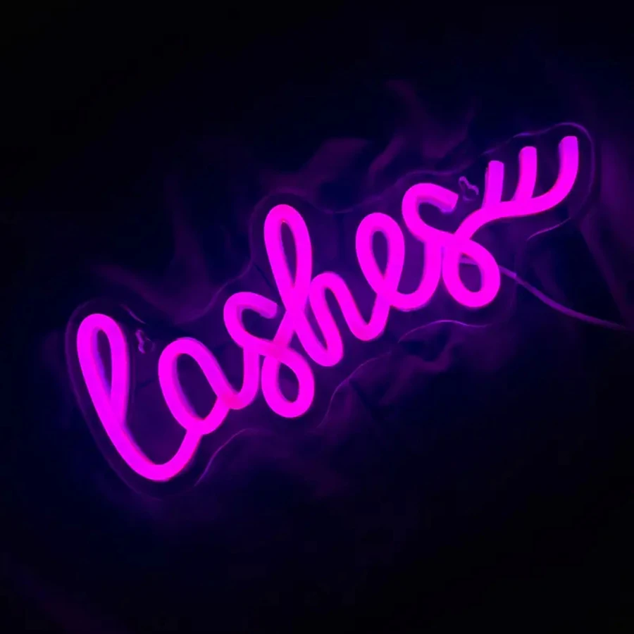 Neon Sign Eyelashes Light Pink - đánh giá và giá Beauty Makeup Bar