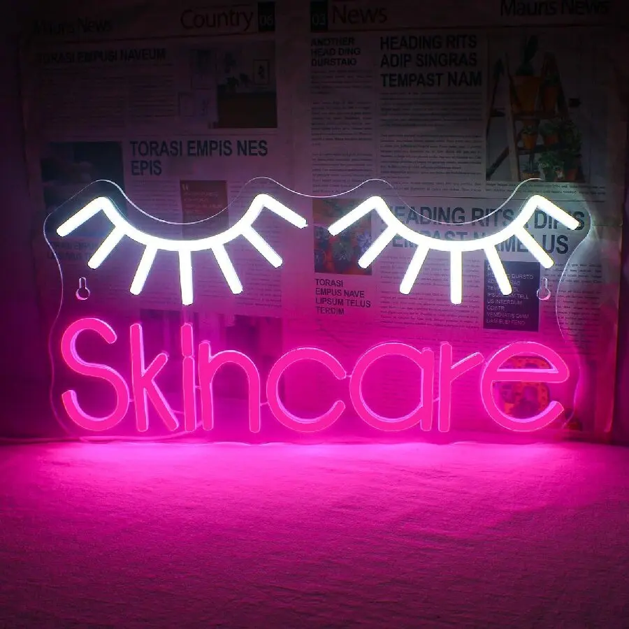 Neon Sign Eyelashes Light Pink - đánh giá và giá Beauty Makeup Bar