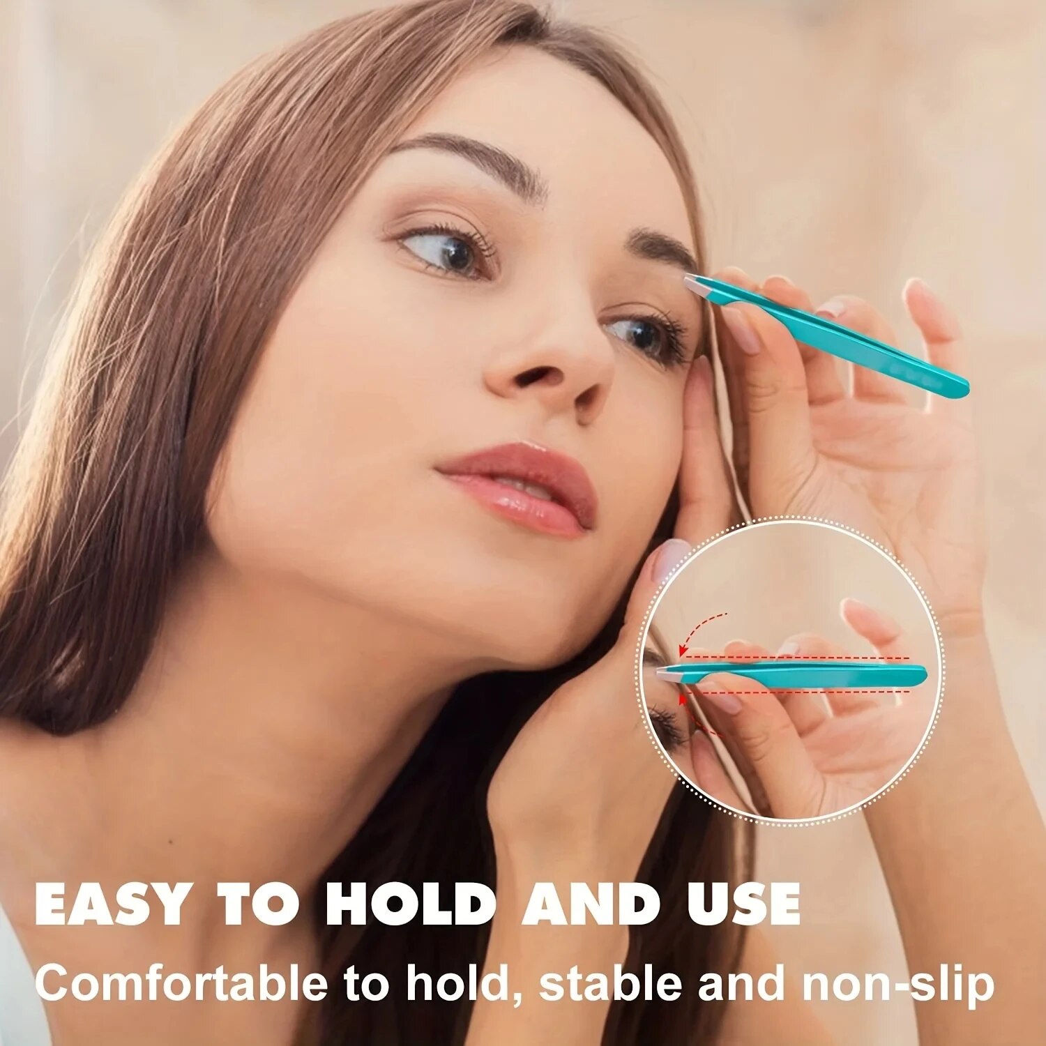 Colorful Eyebrow Tweezer Hair  - đánh giá và giá Beauty Makeup Remover