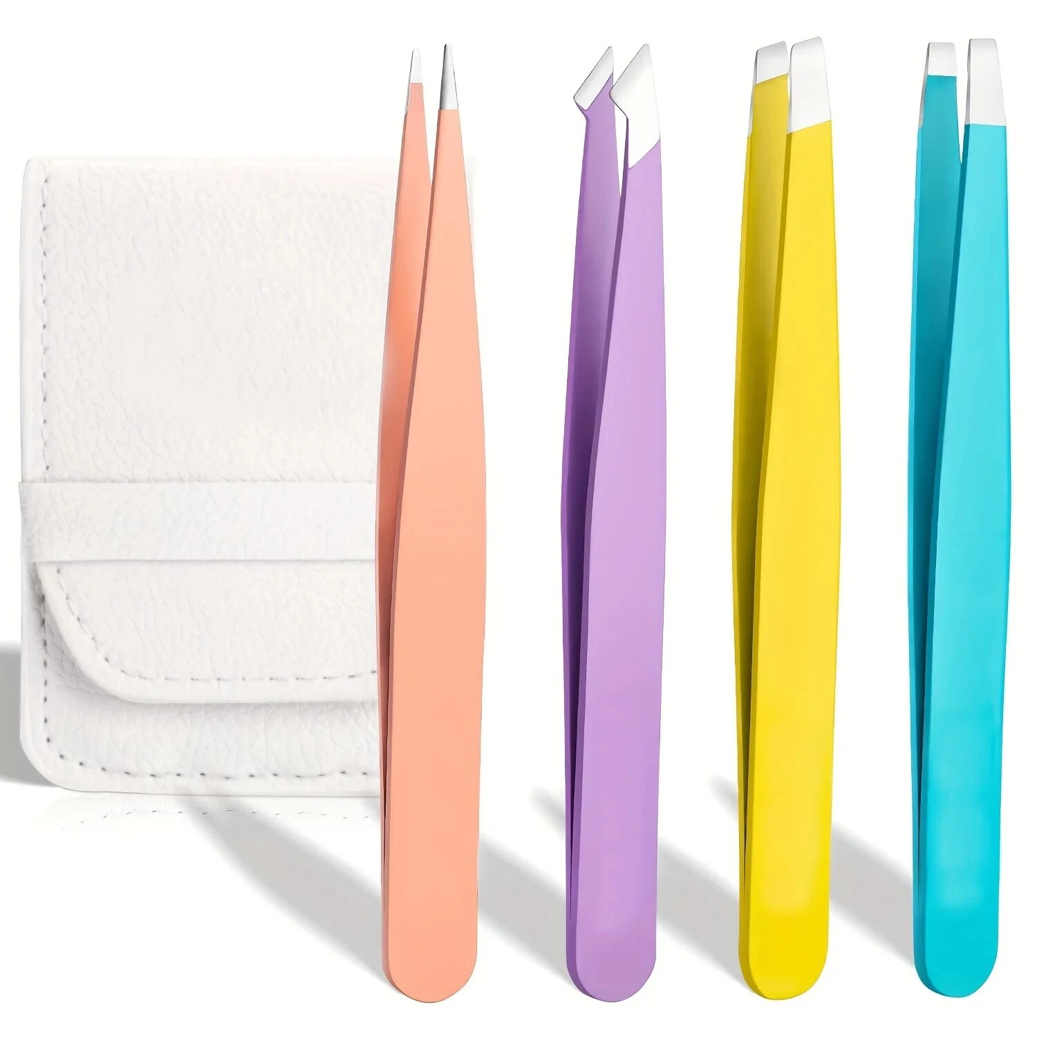 Colorful Eyebrow Tweezer Hair  - đánh giá và giá Beauty Makeup Remover
