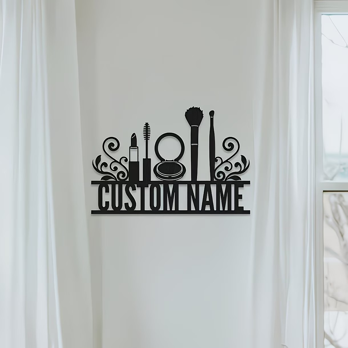 Personalized Metal Wall Decora - đánh giá và giá Beauty Makeup Names