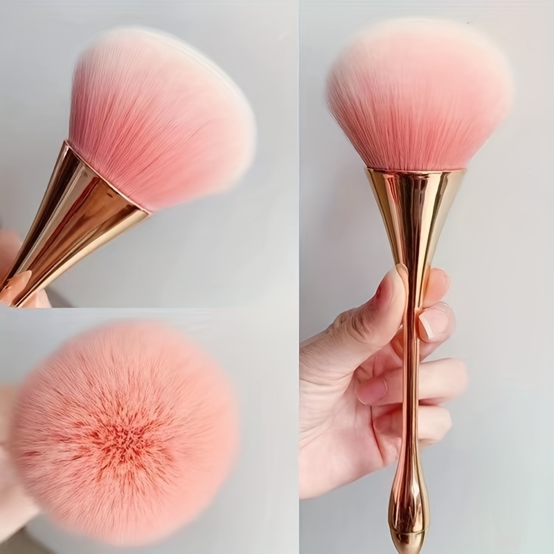 Rose Golden Fan Makeup Brush,C - đánh giá và giá Beauty Flower Makeup