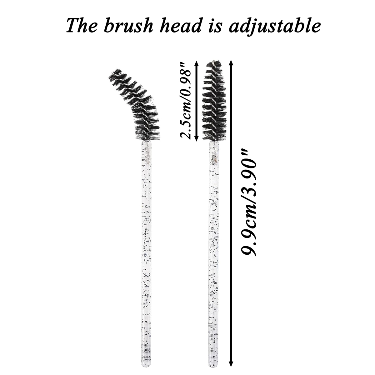 100 pcs Disposable Eyelash Mas - đánh giá và giá Makeup Brush Set