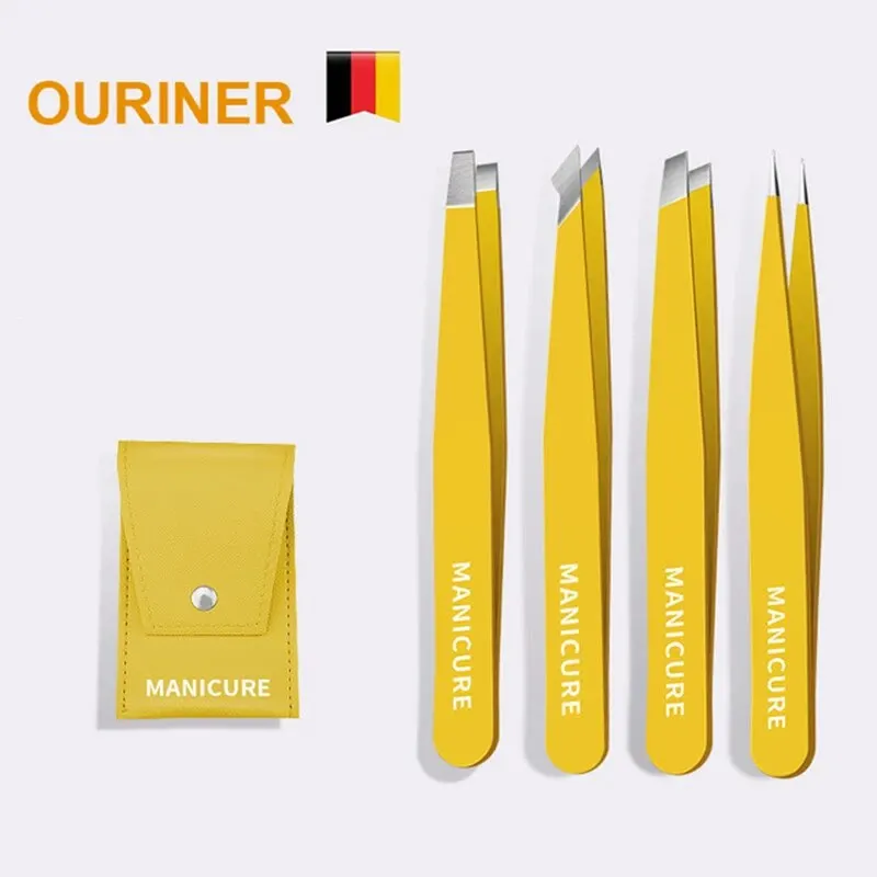 Eyebrow Tweezer Colorful Hair  - đánh giá và giá Beauty Makeup Remover