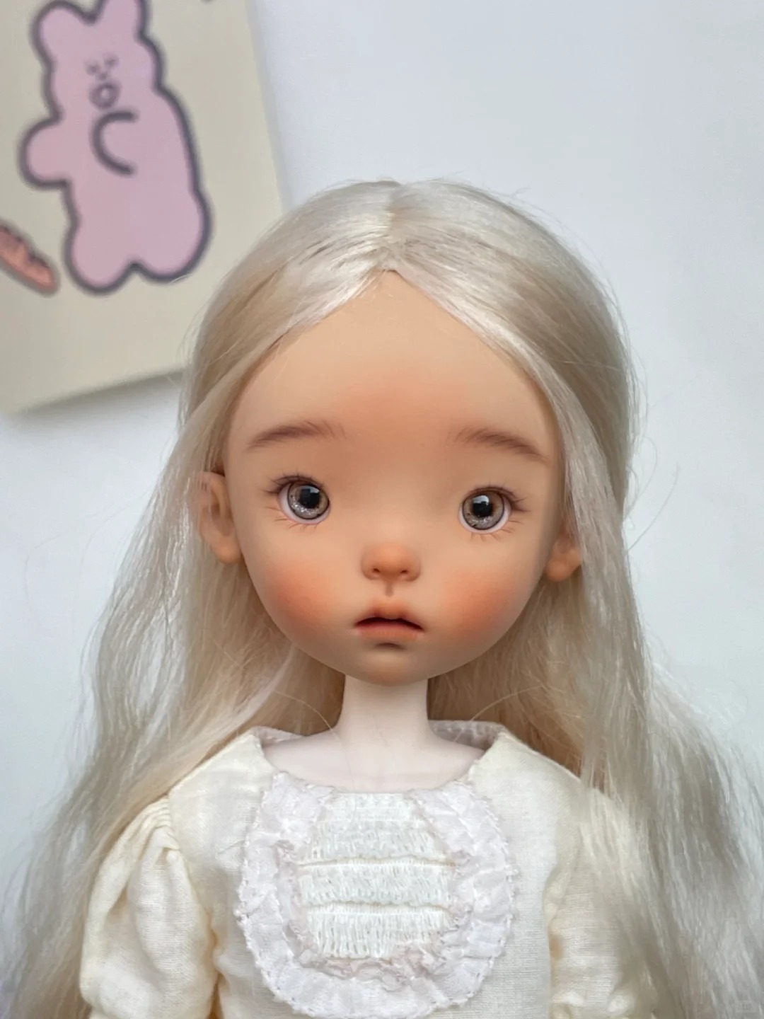 new BJD doll 1/6 landoudou cut - đánh giá và giá Beauty Y Makeup