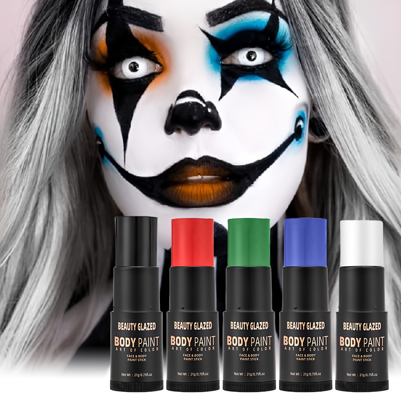 5-Color Face & Body Paint Stic - đánh giá và giá Beauty Vampire Makeup