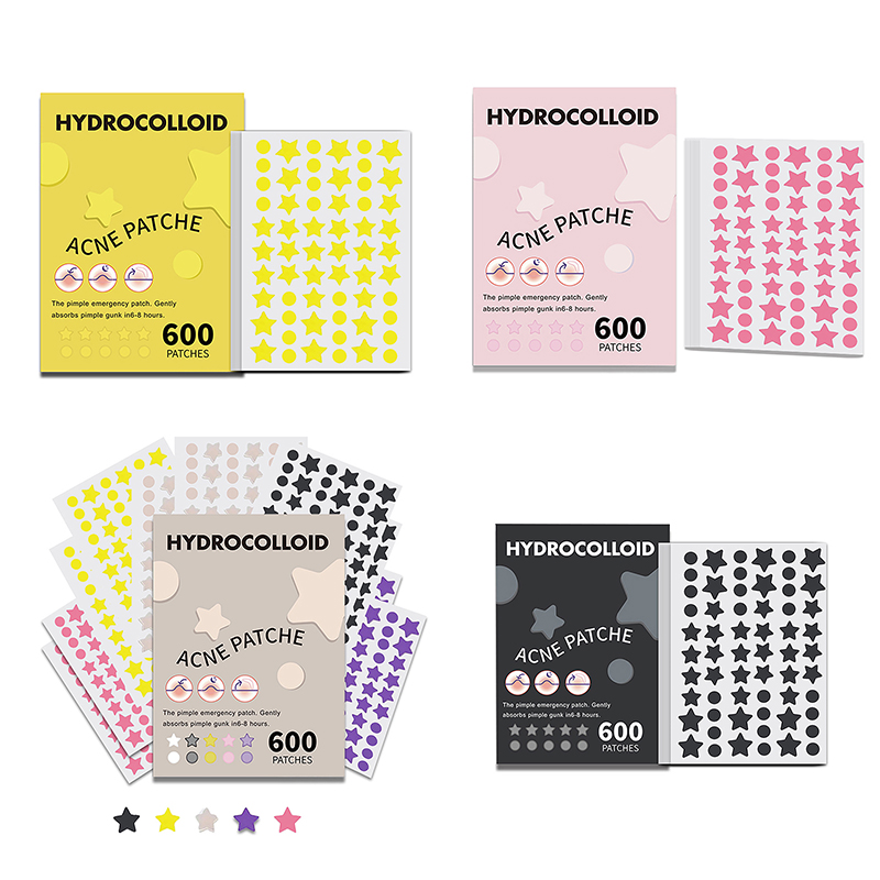 600Pcs/set Star Pimple Patch A - đánh giá và giá Beauty Makeup Remover