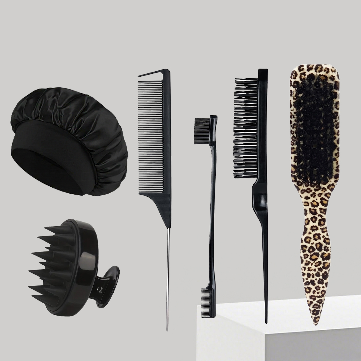 6pcs hair styling tool set - s - đánh giá và giá Hair Scalp Massager