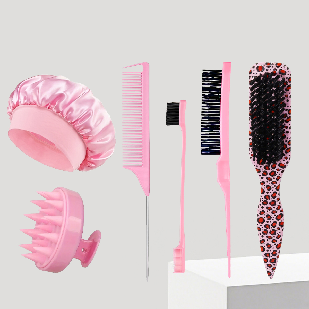 6pcs hair styling tool set - s - đánh giá và giá Hair Scalp Massager