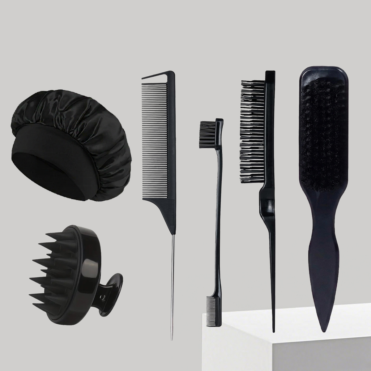 6pcs hair styling tool set - s - đánh giá và giá Hair Scalp Massager