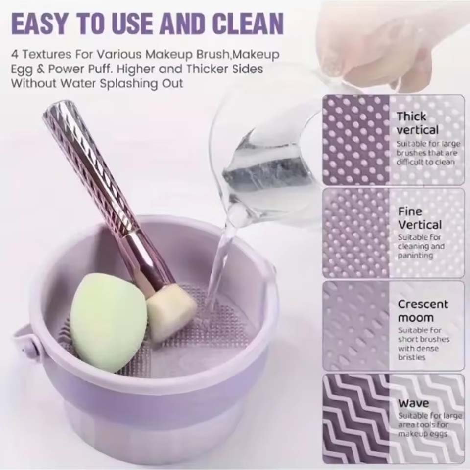 Makeup Brush Cleaning Bowl Bea - đánh giá và giá Makeup Brush Set