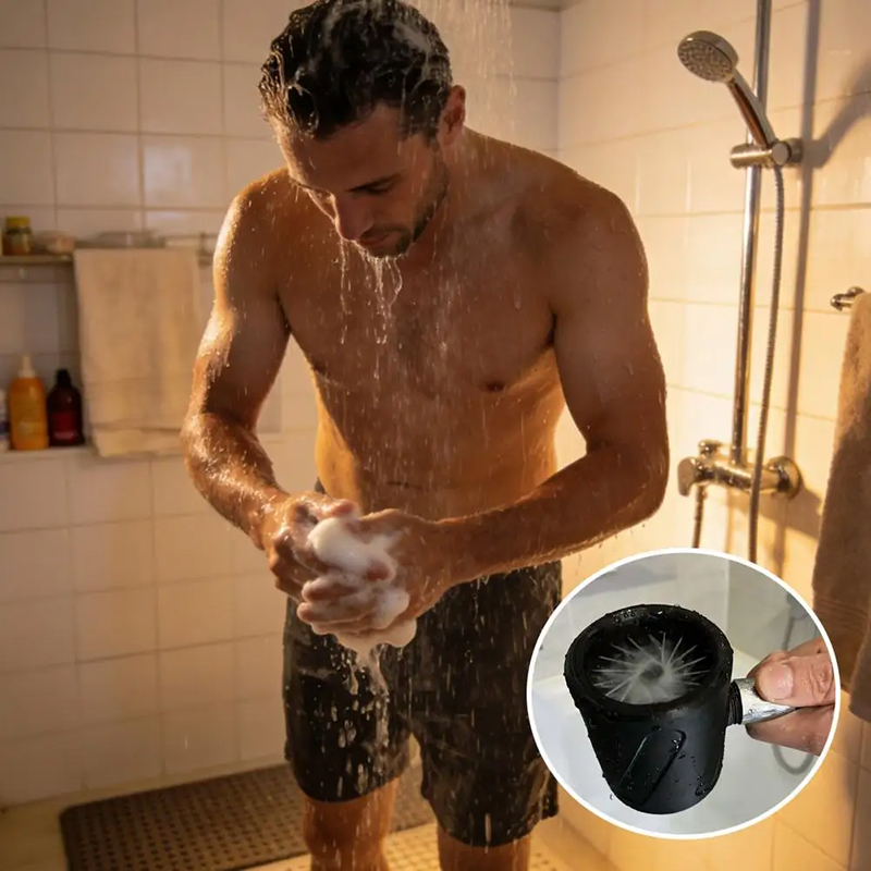 Men Shower Nozzle Powerful Ful - đánh giá và giá Hair Scalp Massager