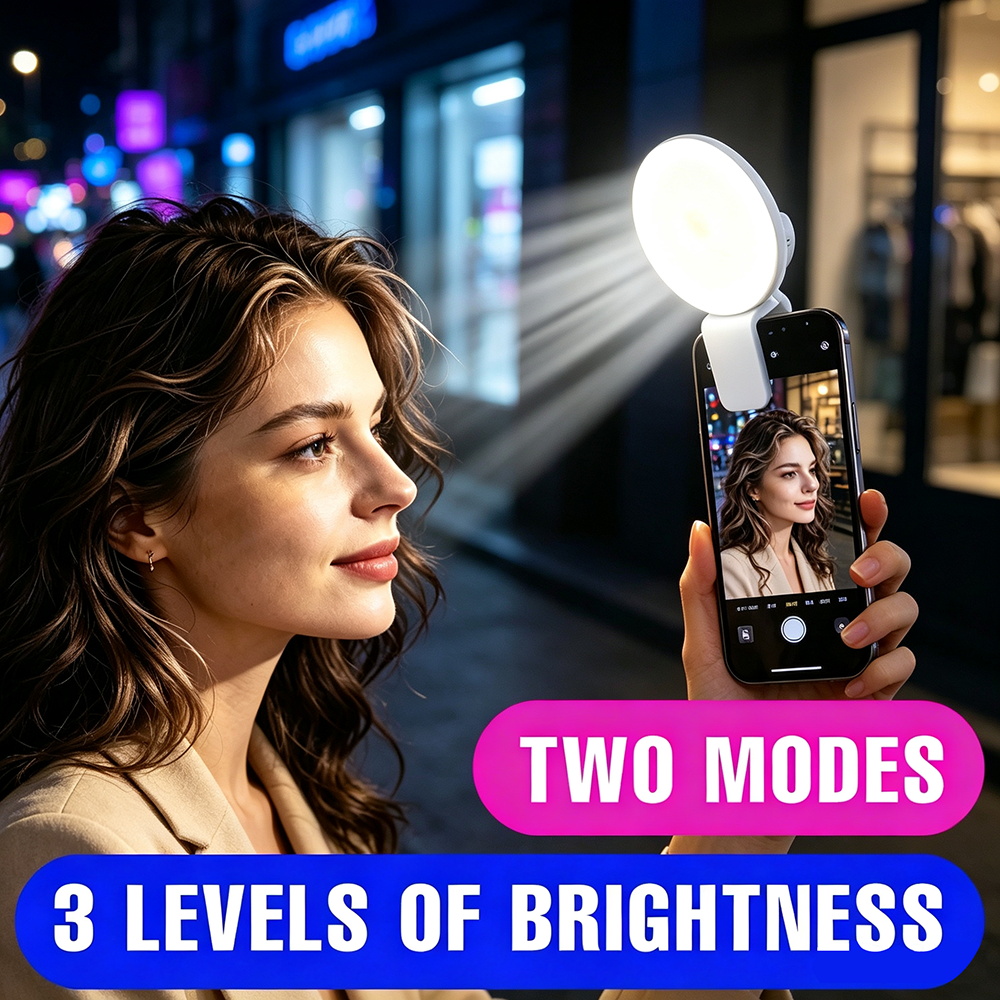 Portable Clip On Selfie Fill L - đánh giá và giá Beauty Makeup Light