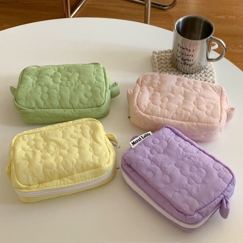 Fashion Cotton Makeup Storage  - đánh giá và giá Beauty Flower Makeup