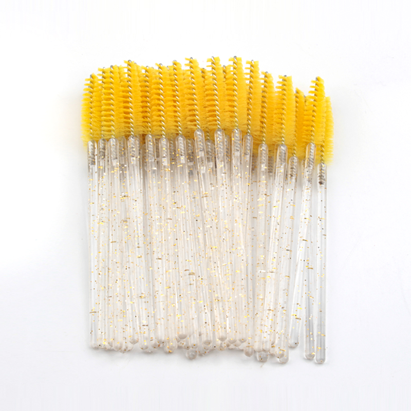 50/100 Pcs Eyelash Brushes Mas - đánh giá và giá Beauty Makeup Remover