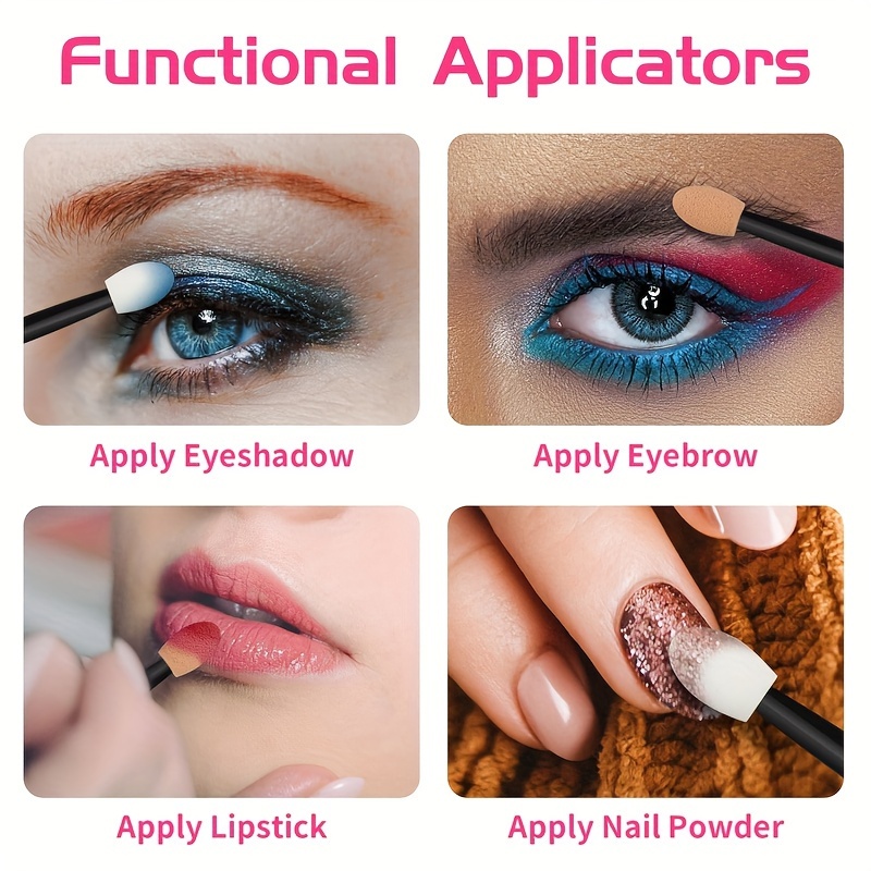 5/10Pcs Eyeshadow Applicator D - đánh giá và giá Beauty Makeup Tips