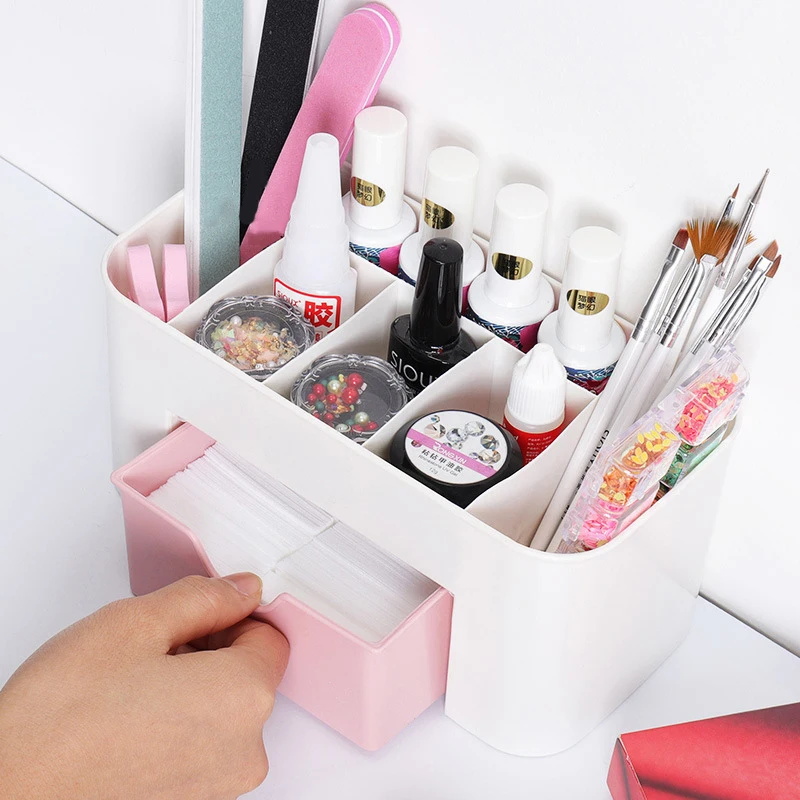 Nail Art Organizer Desktop Dra - đánh giá và giá Beauty Makeup Tips