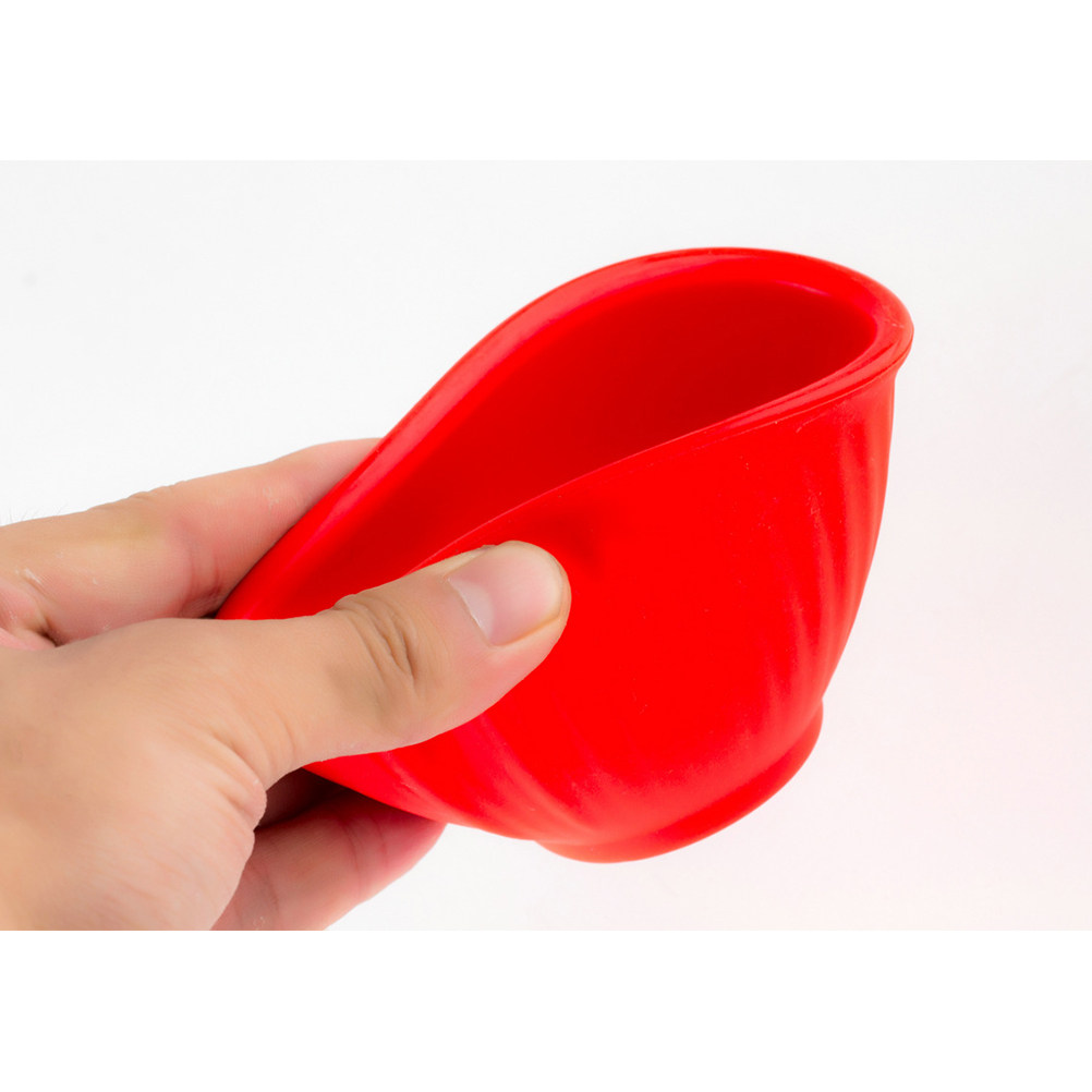 Red Silicone Facial Mask Bowl  - đánh giá và giá Beauty Home Makeup