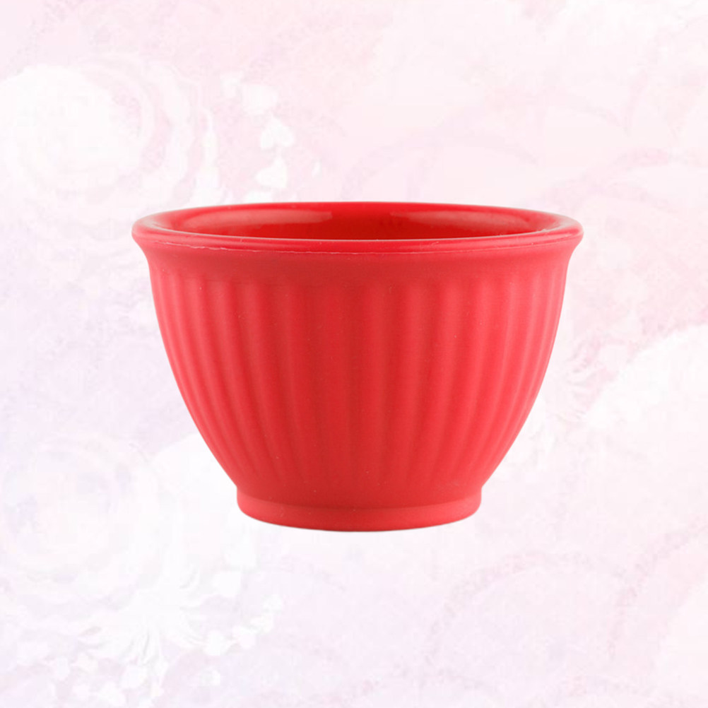 Red Silicone Facial Mask Bowl  - đánh giá và giá Beauty Home Makeup