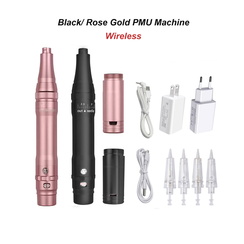 Black/ Rose Gold Wireless Perm - đánh giá và giá Beauty Flower Makeup