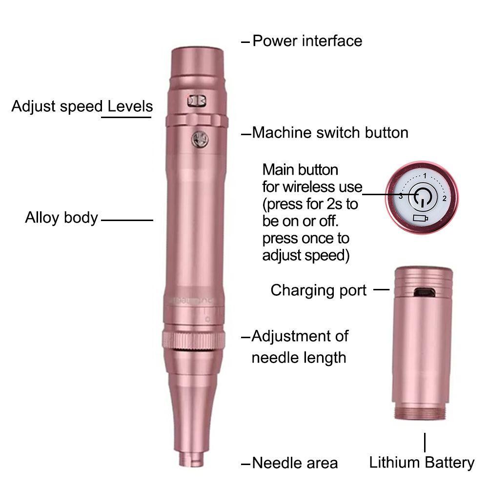 Black/ Rose Gold Wireless Perm - đánh giá và giá Beauty Flower Makeup
