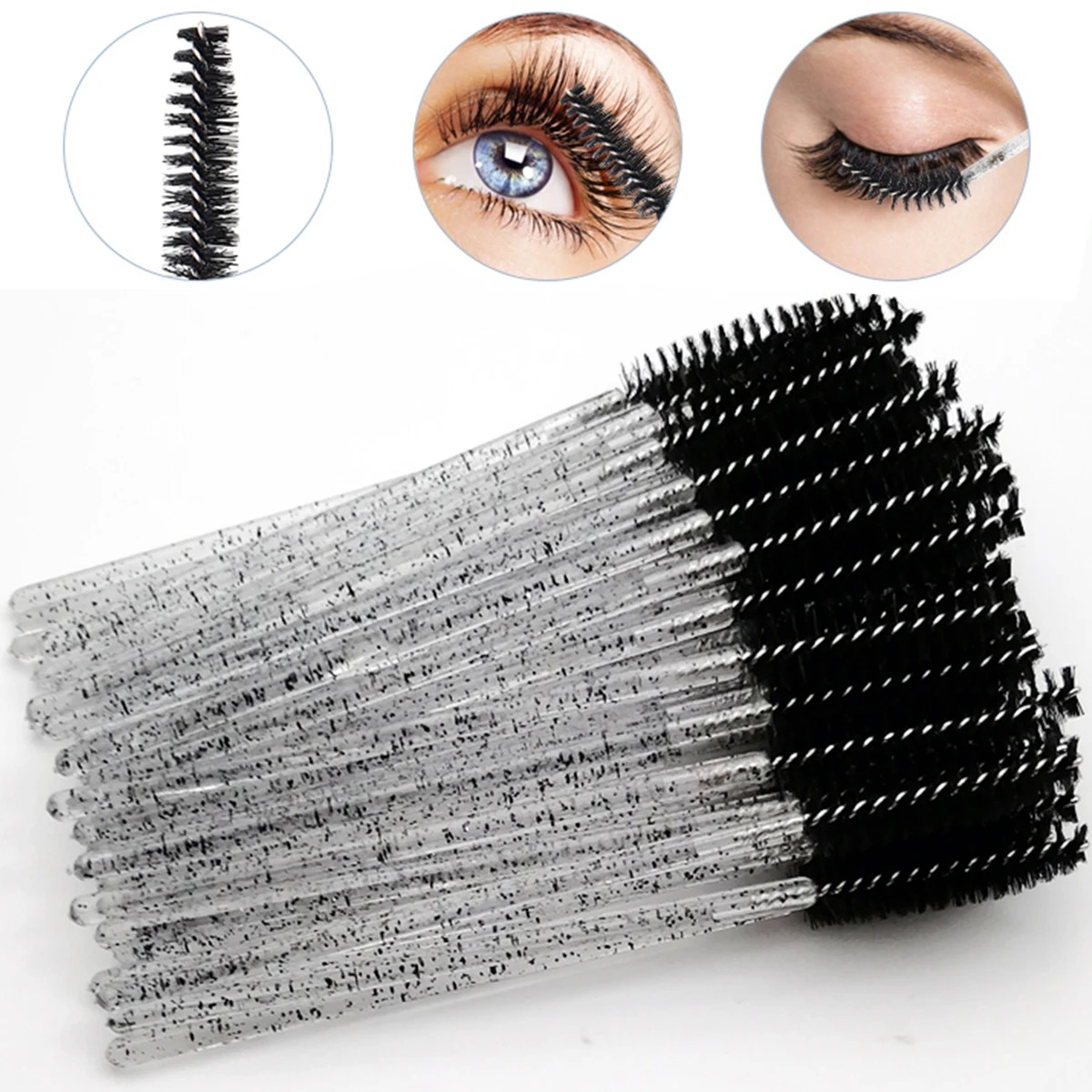 Wholesale 100PCS Mascara Spool - đánh giá và giá Makeup Brush Set