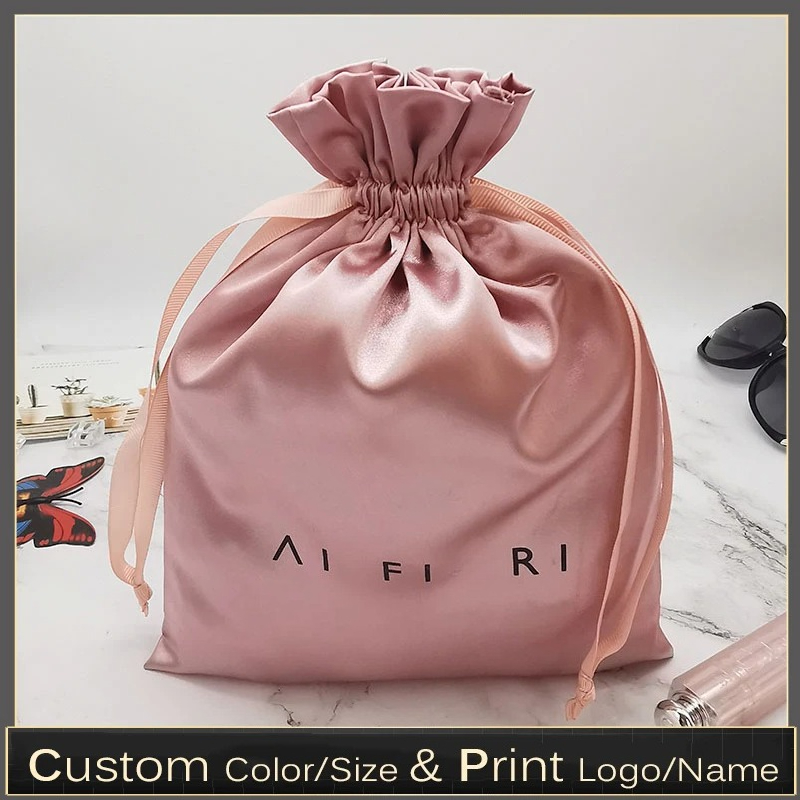Tùy Chỉnh Logo Satin Túi Dây R - đánh giá và giá Beauty Flower Makeup