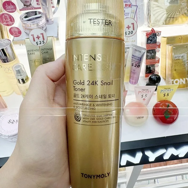 Korea SkinCare TONYMOLY 24K Go - đánh giá và giá Anti-Aging Face Cream